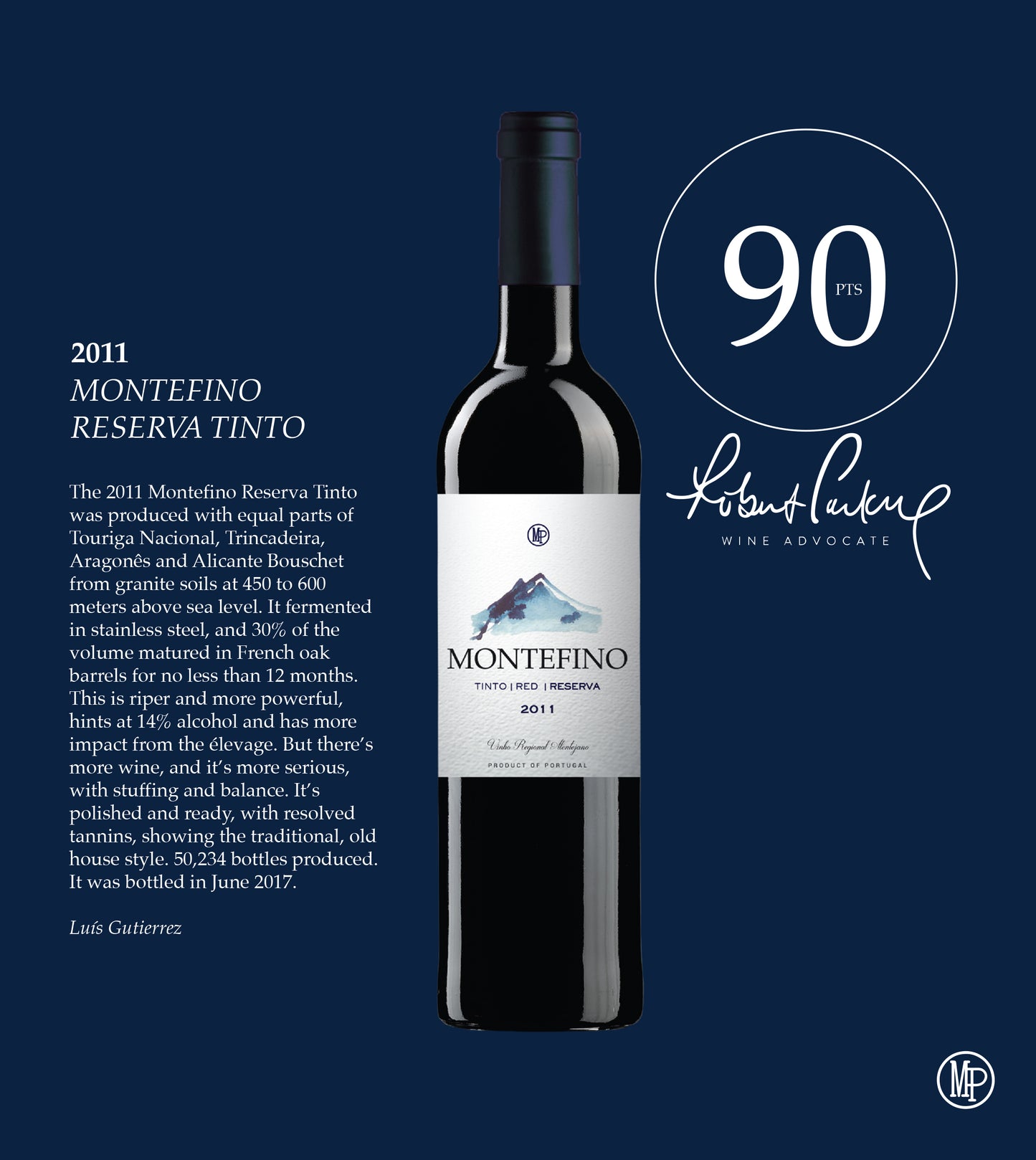 Montefino Reserva Tinto 2011